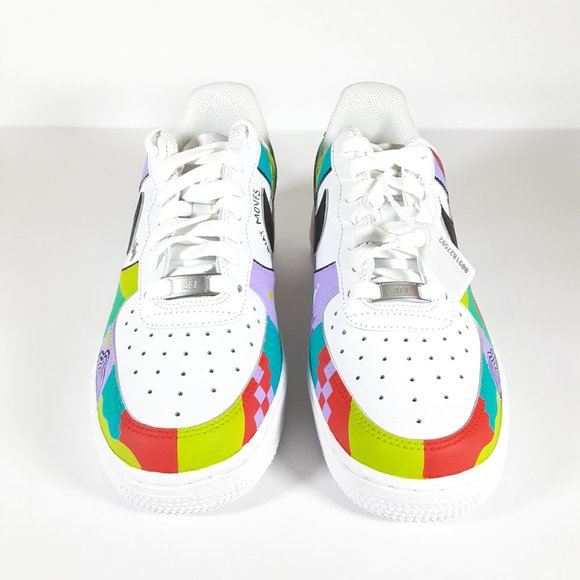 LOLLAPALOOZA X BACARDI WOMEN'S NIKE AIR FORCE 1 Shoes Size 8 PISOS BY TATZ BNIB - Picture 6 of 16